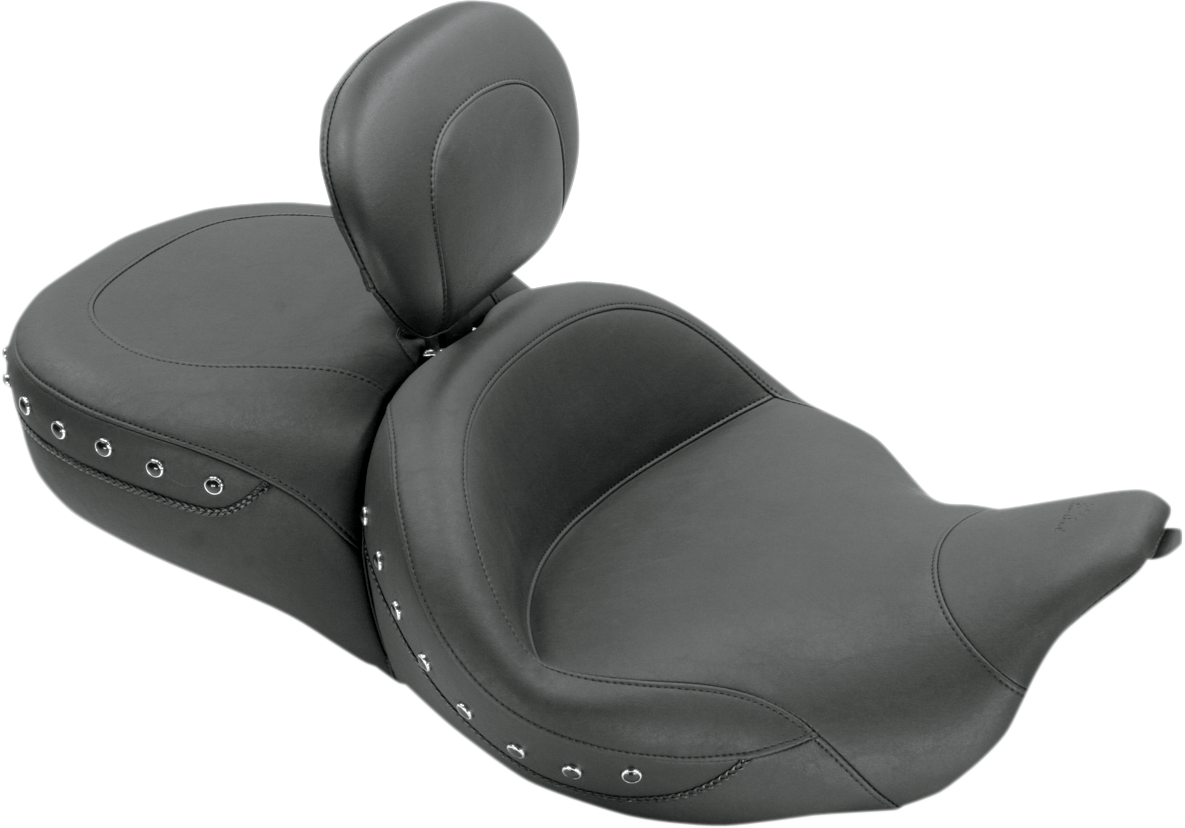 MUSTANG Super Touring Seat - Black Studded - Driver's Backrest - FL '08-'25 79586