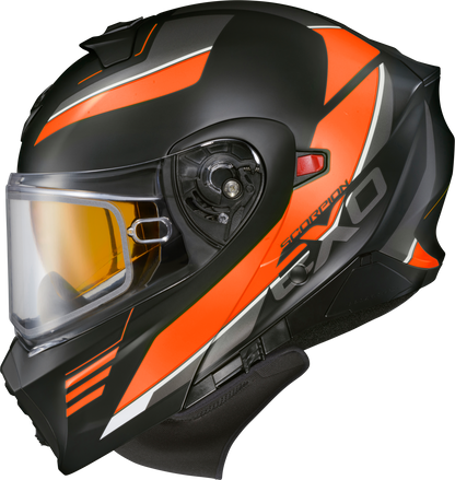 Exo Gt930 Cold Weather Helmet Modulus Orange Md (Electric)