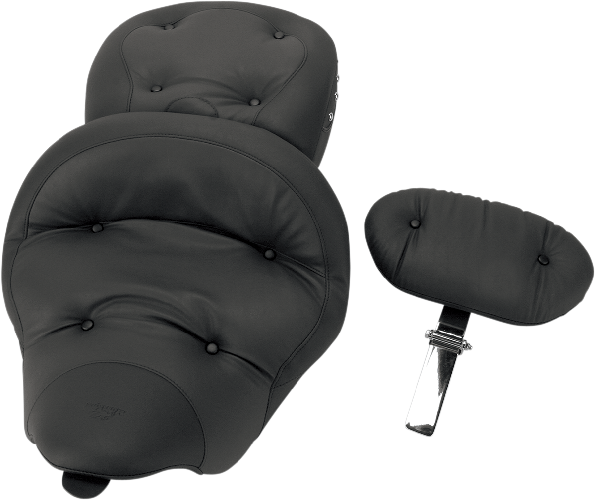 MUSTANG Super Touring Seat - Regal - Driver Backrest - Studded - FL '08-'25 79608
