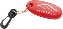 SLIPPERY Key Float with Snap Hook - Red/Black/White A1951S