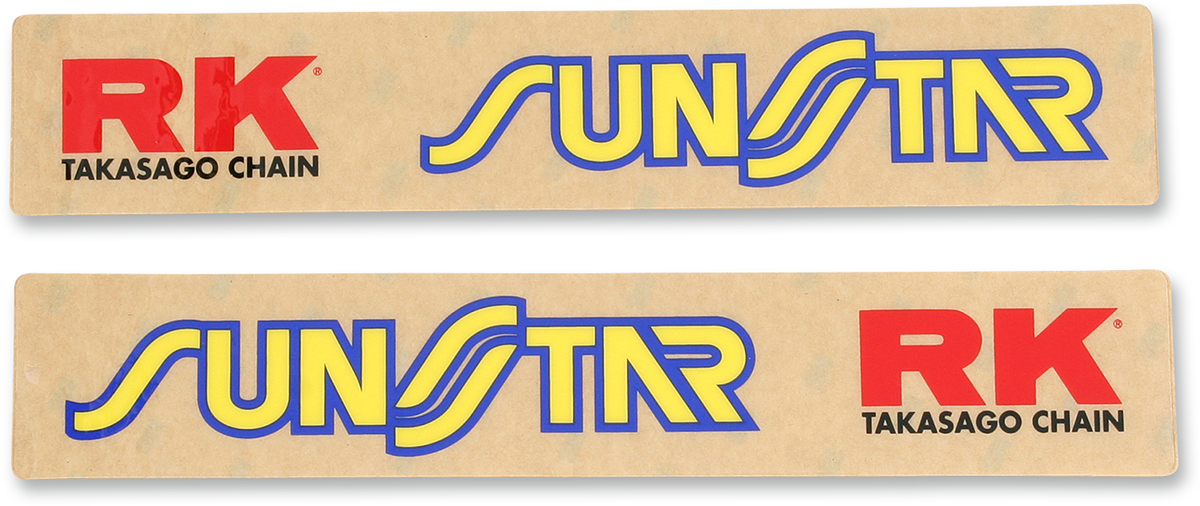 FACTORY EFFEX Swingarm Graphic - Sunstar RK 06-42010