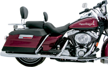 MUSTANG Lowdown Seat with Driver Backrest - Plain - FLHR '97-'07 79672
