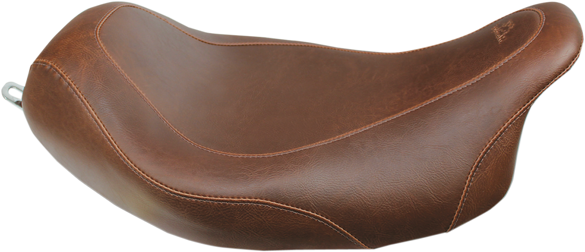 MUSTANG Seat - Wide Tripper™ Solo - without Backrest - Smooth - Brown - FL '08-'25 76720
