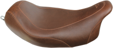 MUSTANG Seat - Wide Tripper™ Solo - without Backrest - Smooth - Brown - FL '08-'25 76720