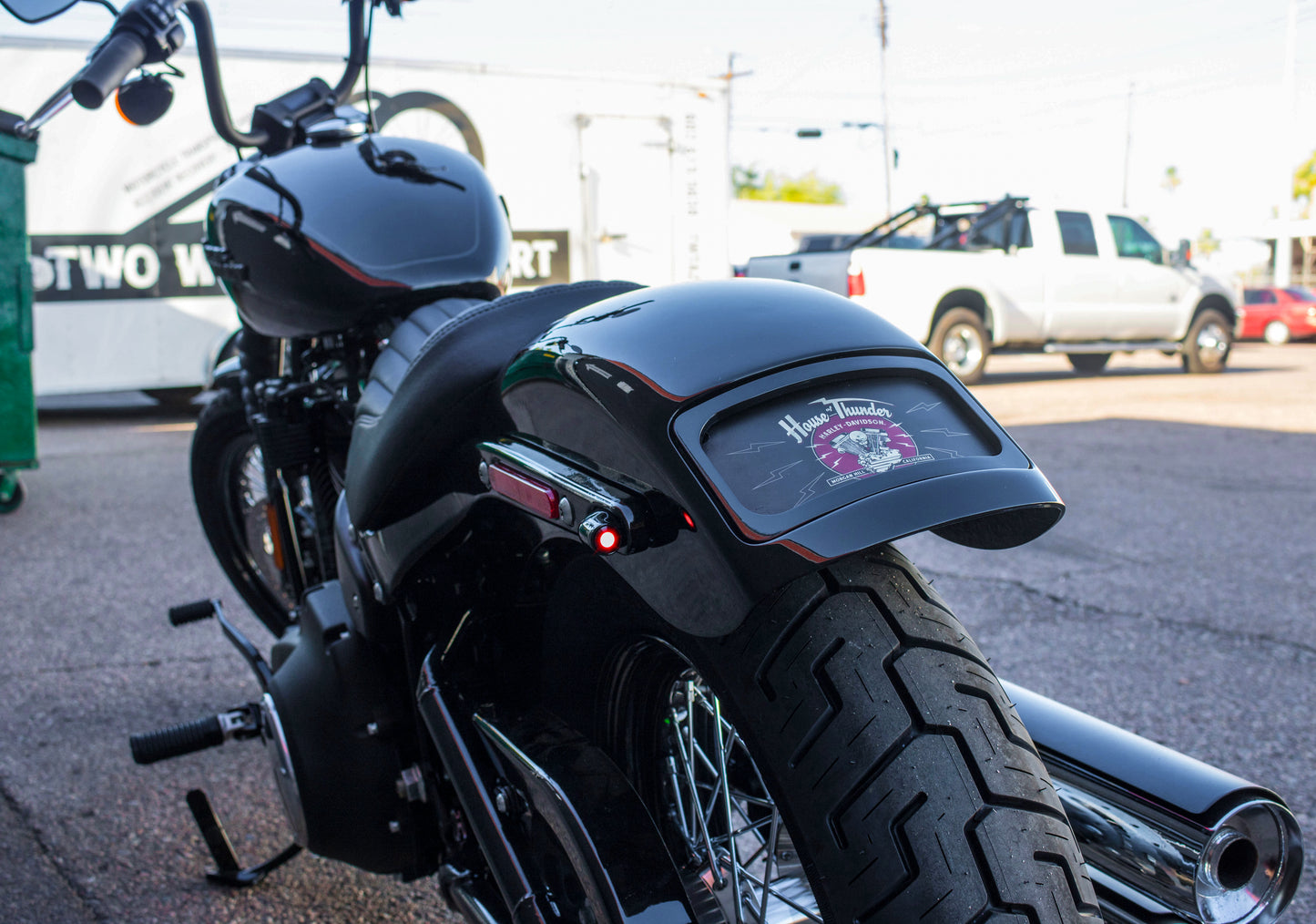 The Fix Rear Fender Kit Black `18 Up Fxbb, Flsl