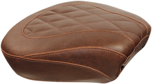 MUSTANG Wide Tripper Rear Seat - Brown - Diamond - FL '97-'25 76723