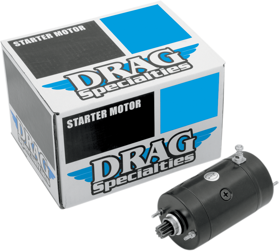 DRAG SPECIALTIES Starter - High Torque - Black - Harley-Davidson® 18300BN