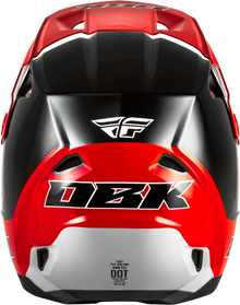 Kinetic Dbk Helmet Black/Red/Grey 2x