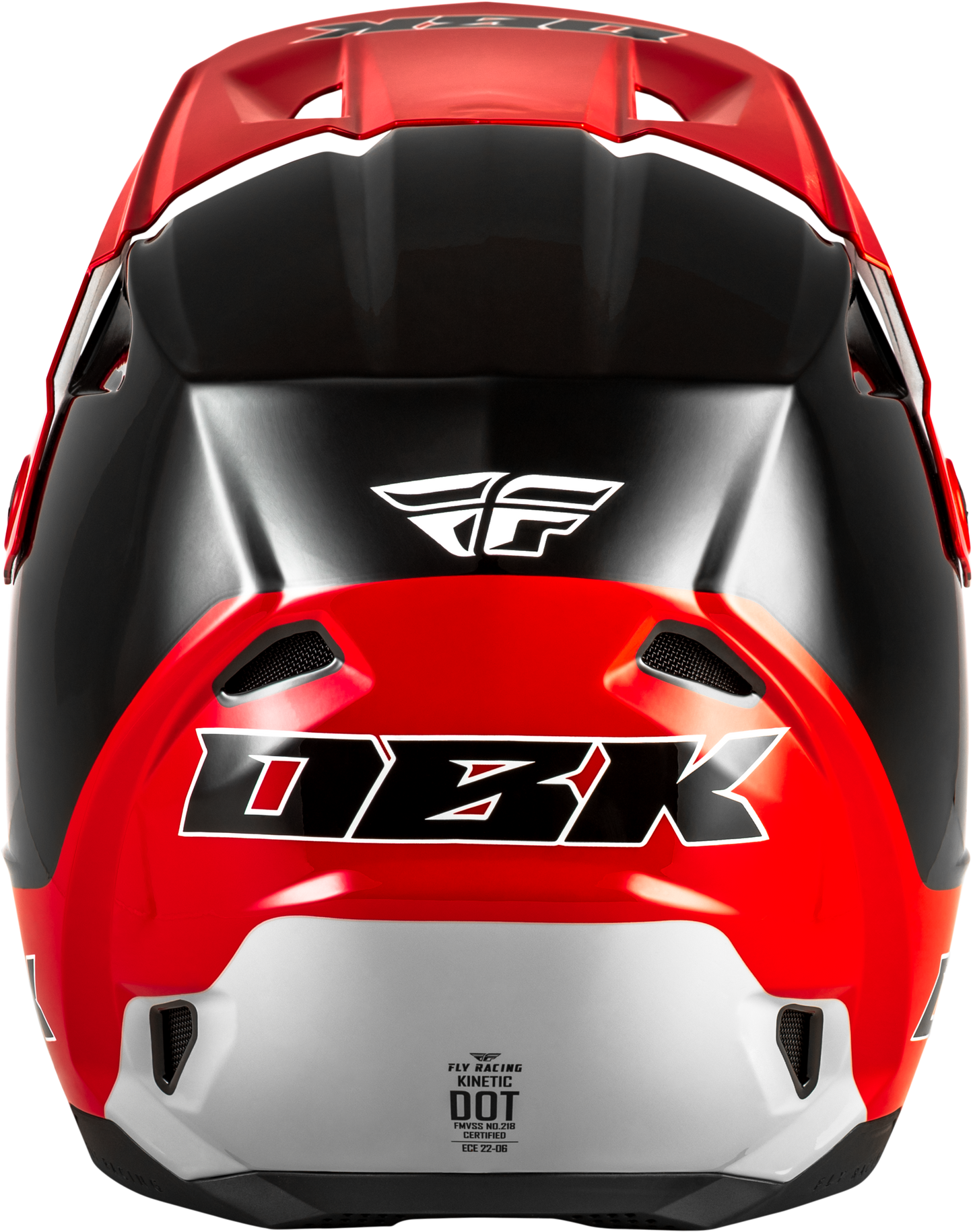Kinetic Dbk Helmet Black/Red/Grey Md
