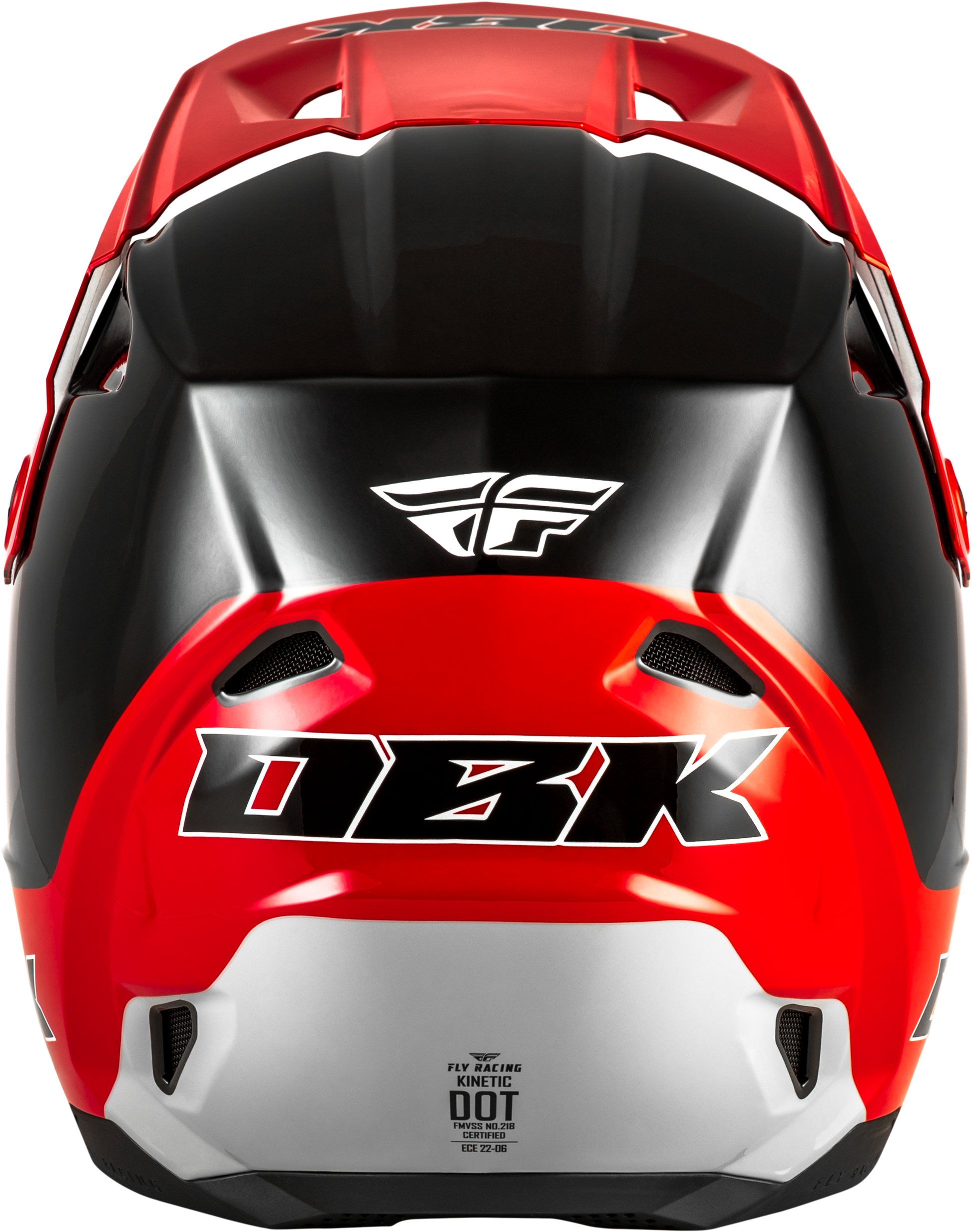 Kinetic Dbk Helmet Black/Red/Grey Xl