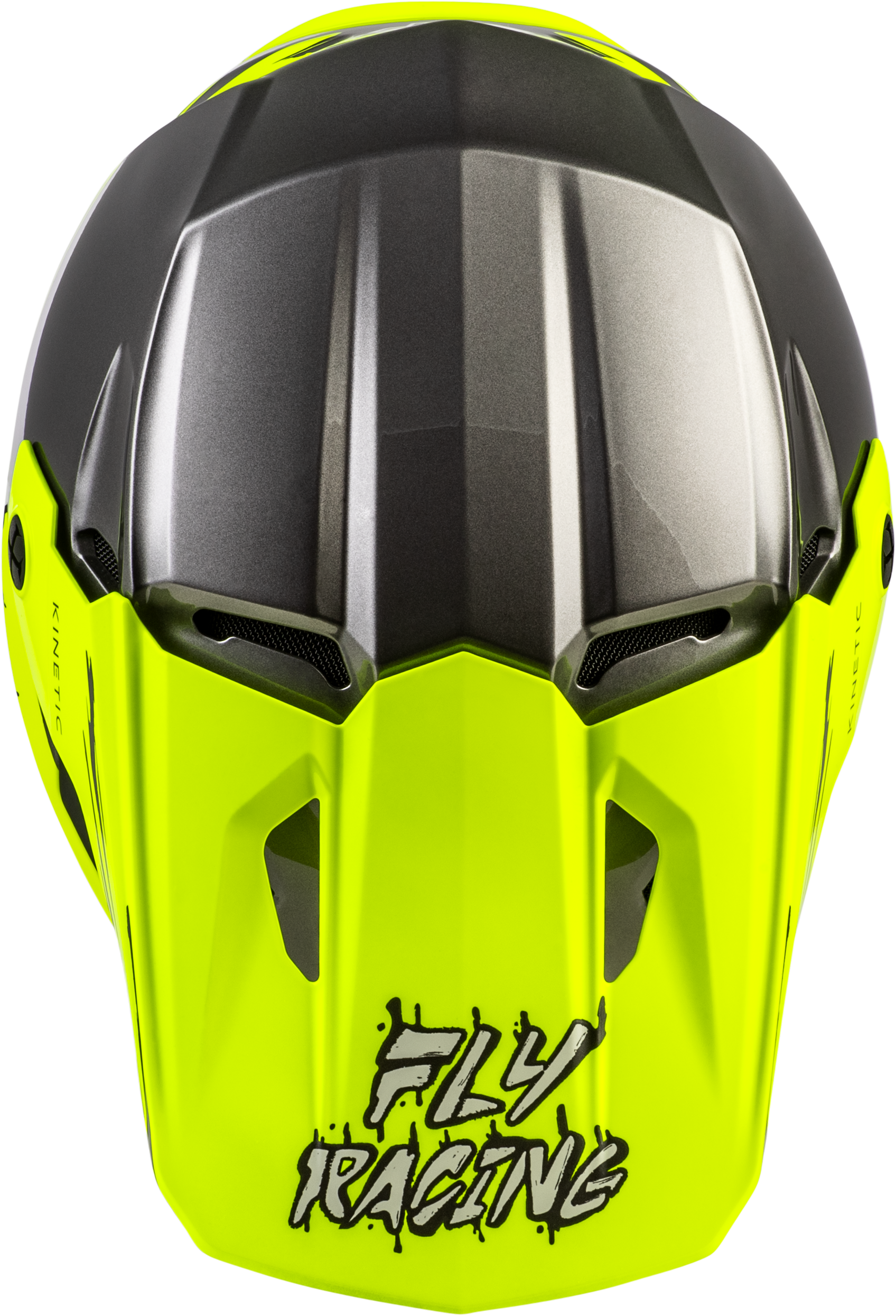 Youth Kinetic Surge Helmet Grey/Hi Vis Ym