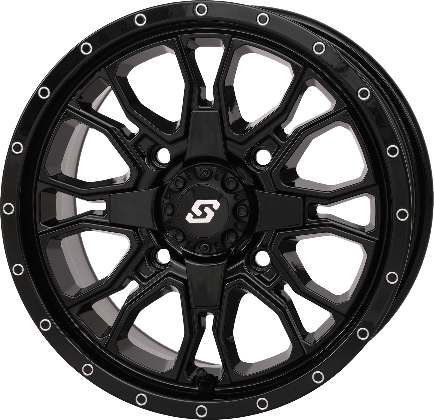 Fusion Dd Wheel  14x7 5+2 4/137 & 4/156 Gloss Black