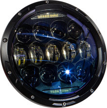 Led Headlight 7" 130w Black 10,000/5000 Lumens