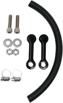 Billet Tank Lift Kit 2" `99 Up Touring Powder Coat Blk