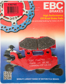 Brake Pads Fa674x Carbon X Series
