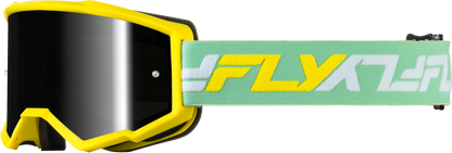Zone Goggle Yellow/Green W/ Black Mirror/Smoke Lens
