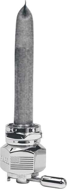 PINGEL Hex Fuel Valve - Flag Chrome - 22 mm 6311CHL