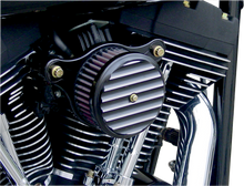 JOKER MACHINE High-Performance Air Cleaner Assembly Kit - Finned Black 10-202B