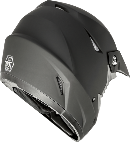 Youth Mx 46y Off Road Helmet Matte Black Ym