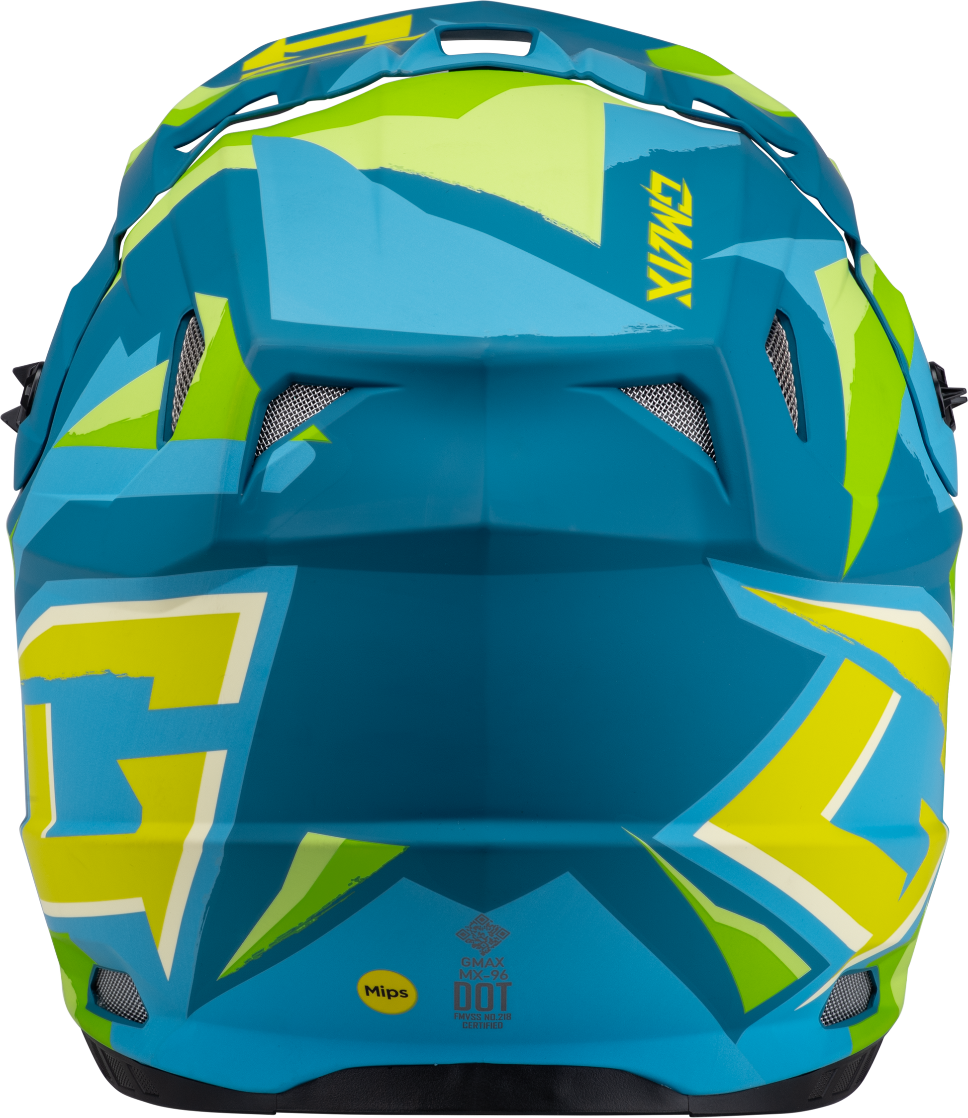 Mx 96 Splinter Helmet Matte Blue/Green 2x