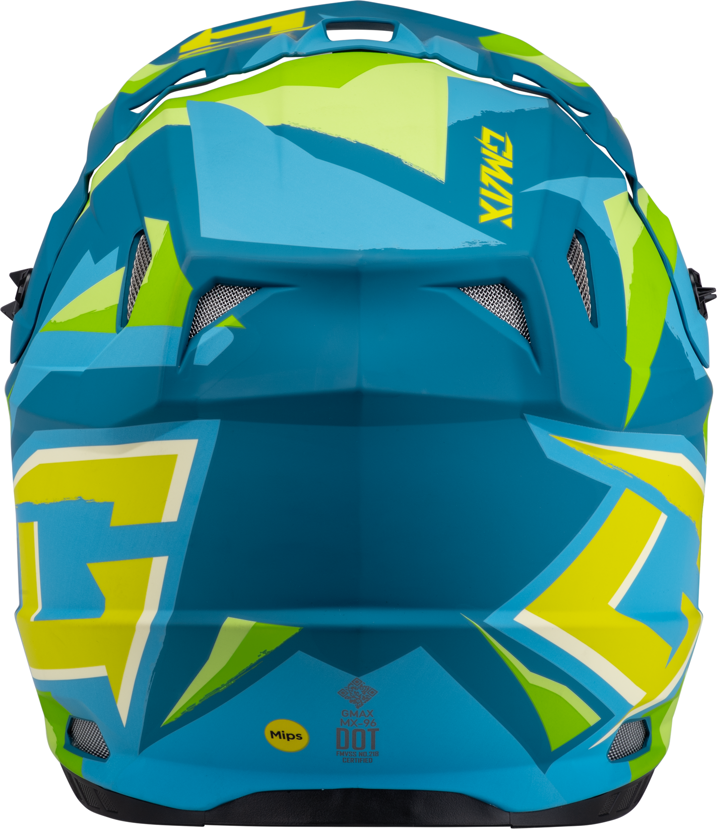 Mx 96 Splinter Helmet Matte Blue/Green Xl