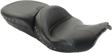 MUSTANG Summit Studded Black Seat - Backrest Receptacle - FL '08-'25 76862