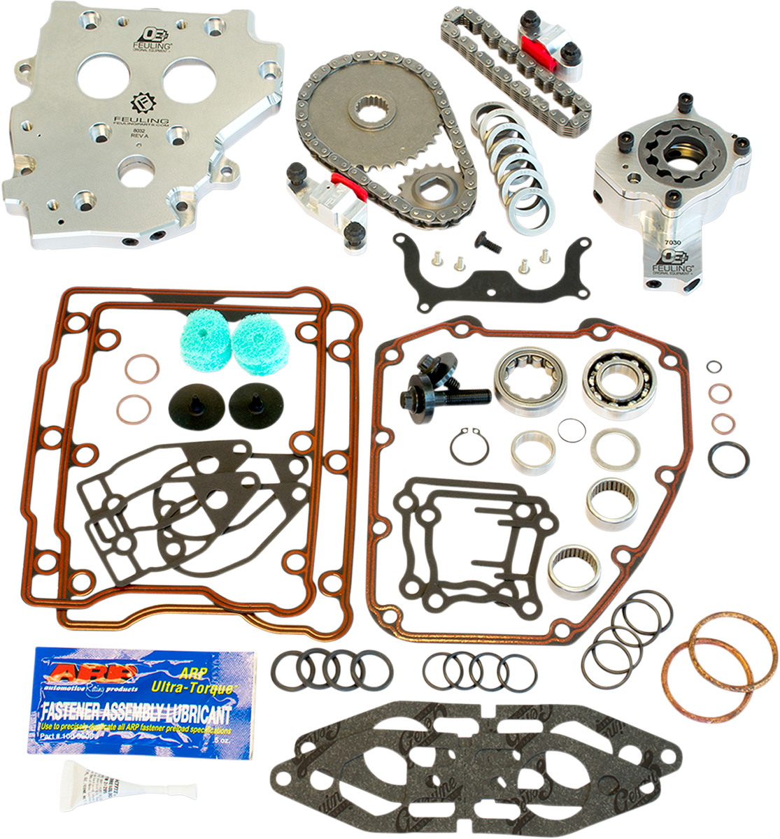 FEULING PARTS Conversion Camplate Hydraulic Cam Chain Tensioner - Factory Style - Twin Cam w/o Cam Sensor 7090