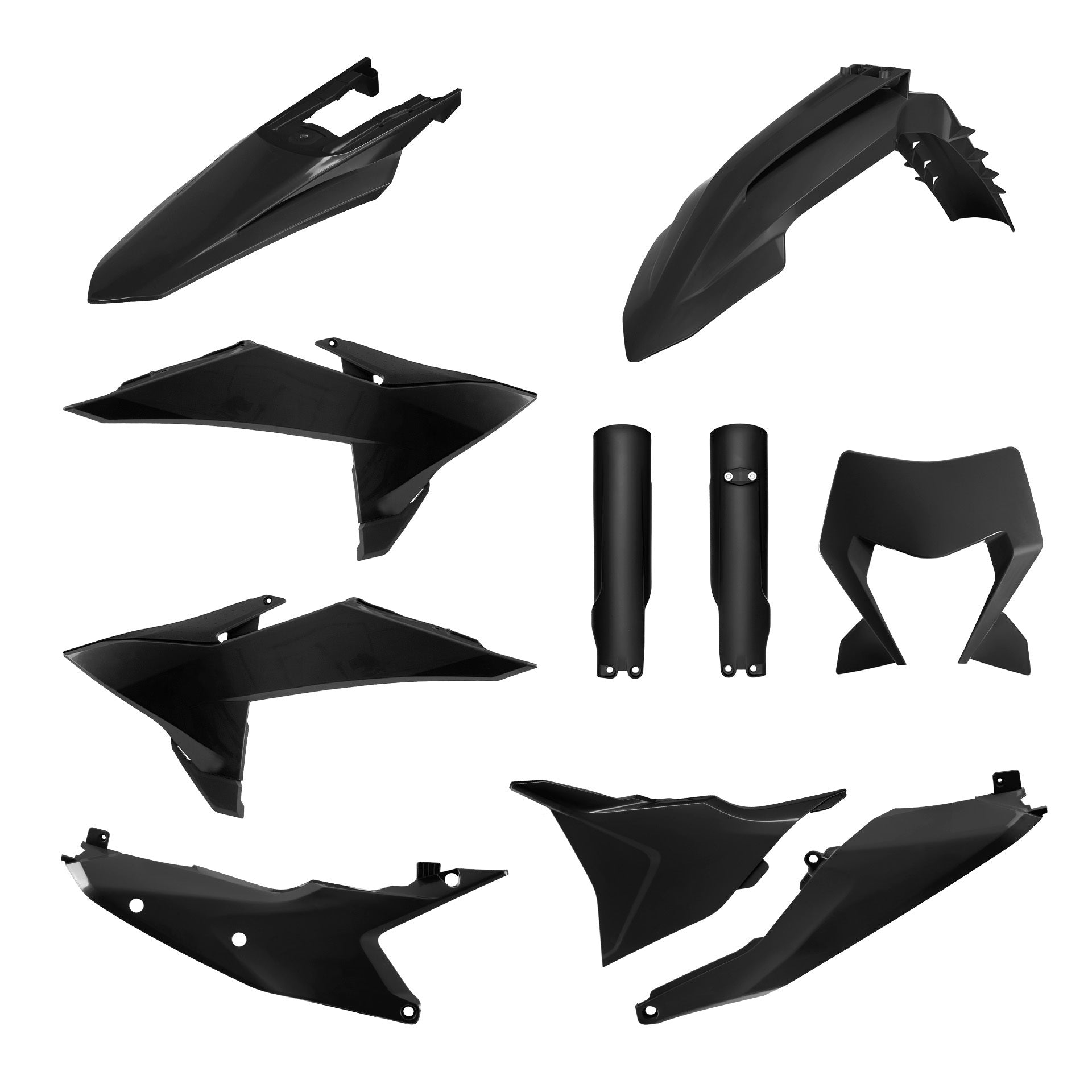 Full Plastic Kit Black