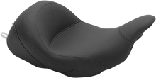 MUSTANG Lowdown Vintage Seat - No Driver Backrest - Smooth - FL '08-'25 76078