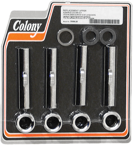 Upper Pushrod Cover Kit Outer Evo Shov/40 47 Knuck