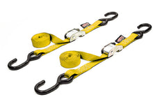 Tie Down Cam S Hook 1"X5.5' Yellow Pair