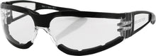 Shield Ii Sunglasses Black W/Clear Lens