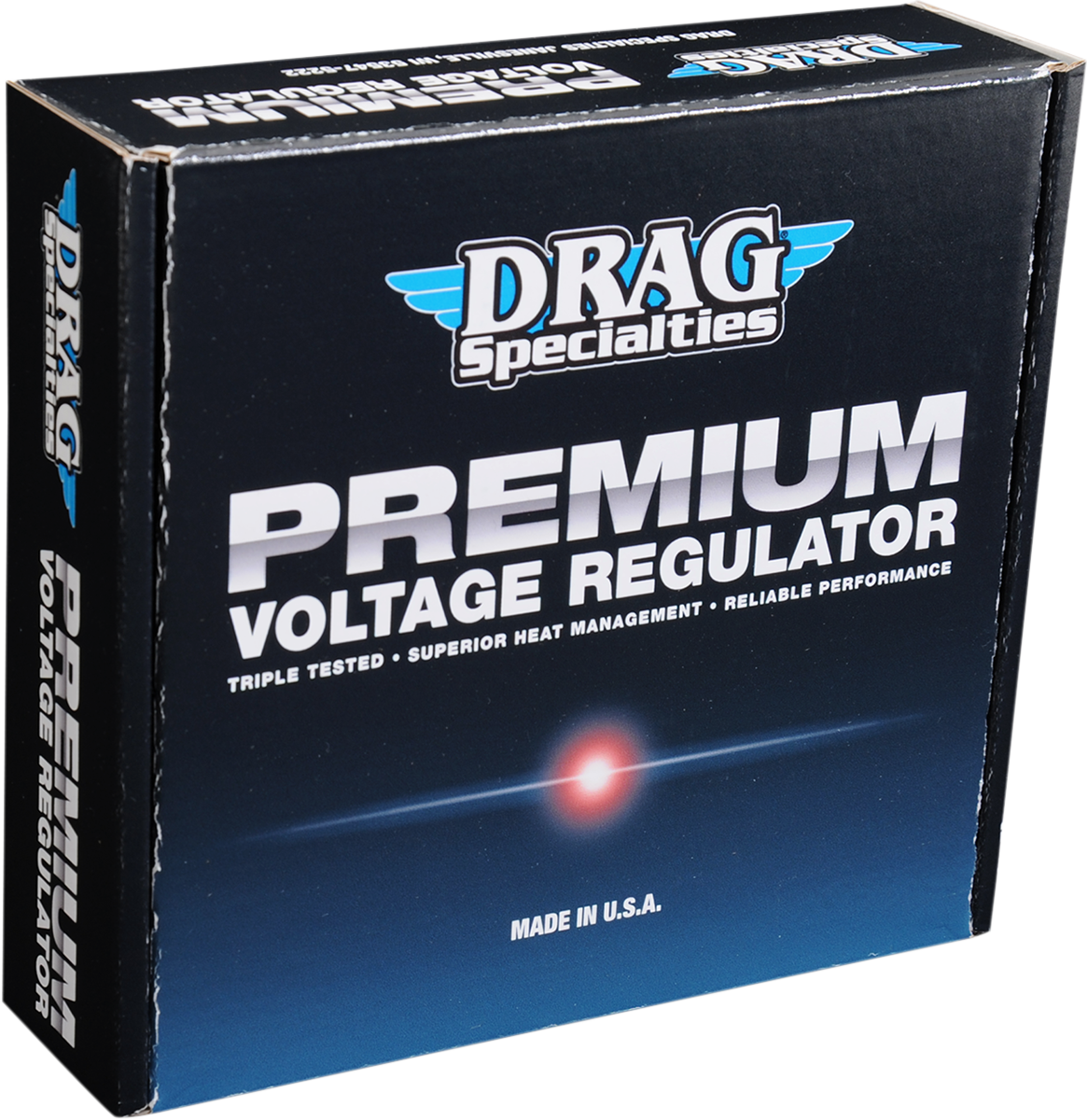 DRAG SPECIALTIES Regulator - Black - '09-'16 FLT 74505-09