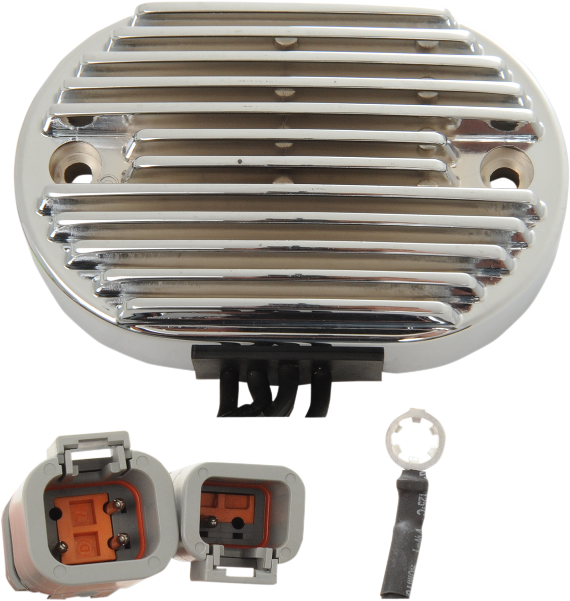 DRAG SPECIALTIES Regulator - Chrome - '07 FX/FLST 74610-07