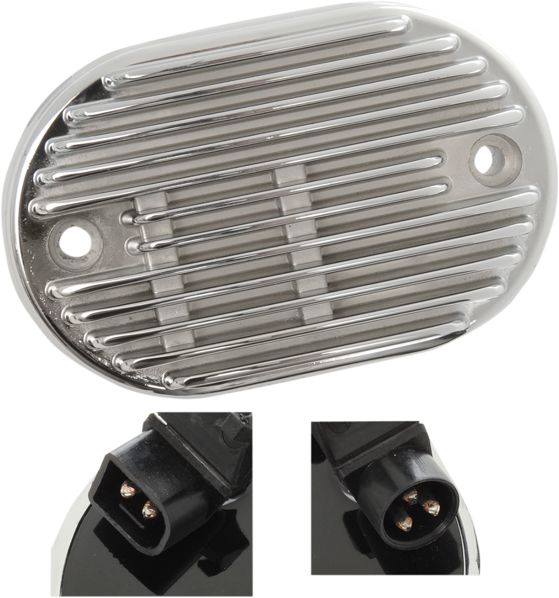 DRAG SPECIALTIES Regulator - Chrome - '08-'10 FX/FLST 74610-08