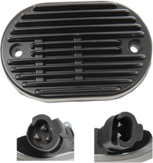 DRAG SPECIALTIES Regulator - Black - '08-'10 FX/FLST 74540-08