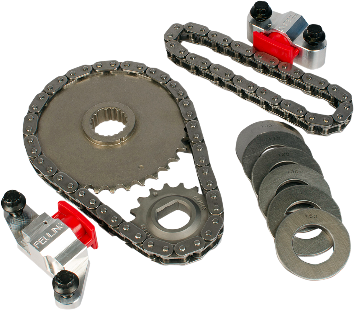 FEULING PARTS Hydraulic Tensioner Kit for Conversion Style Camshafts - Stock Replacement T/C '07-'17 | Dyna '06 8080