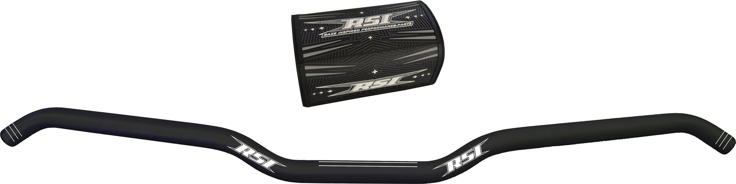 Hustler 7/8" Handlebar 1" Rise Black