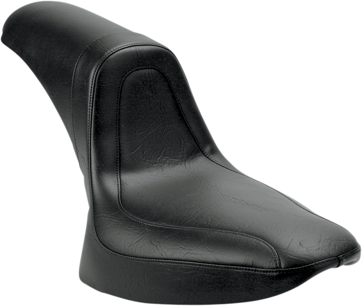 MUSTANG Seat - Fastback™ - Stitched - Black - Softail '84-'99 75444