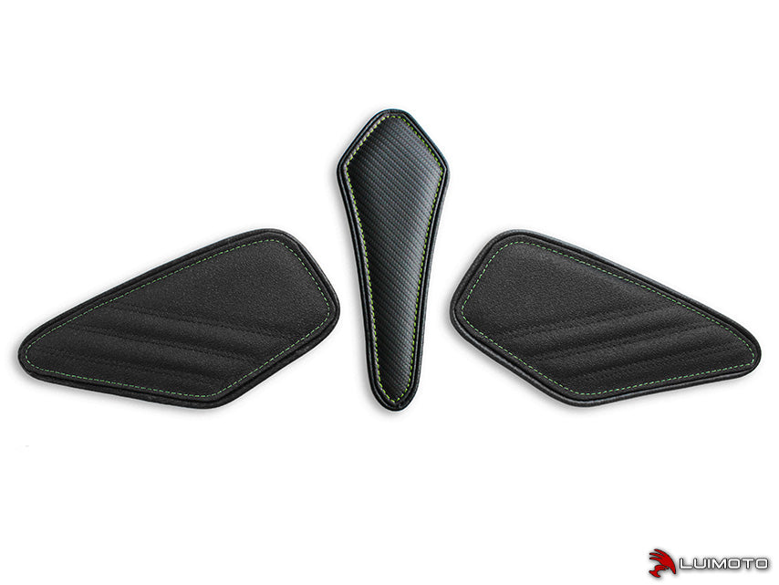 LUIMOTO TANK LEAF Tank Pads for the Kawasaki Ninja 250 / 400 (2018+) and Z250 / Z400 (2019+)