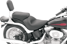 MUSTANG Vintage Style Seat - Standard - Smooth - Black - FXST 76400
