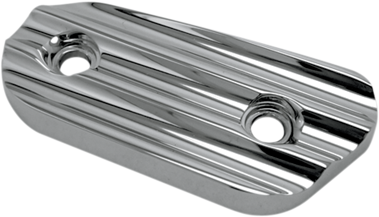 JOKER MACHINE Inspection Cover - Finned - Chrome - '04-'21 XL 10-664C