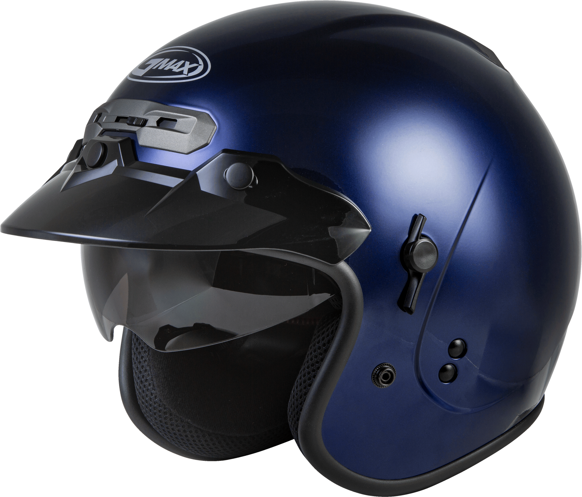 Gm 32 Open Face Helmet Blue 3x