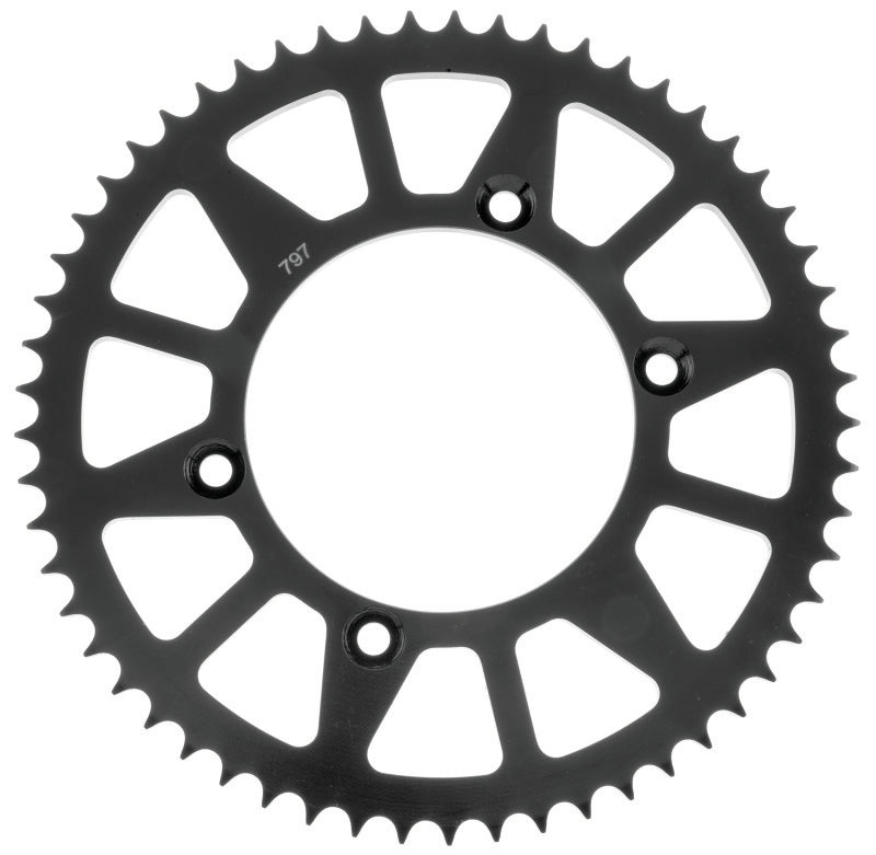 BikeMaster Suzuki Rear Steel Sprocket 428 44T - Black