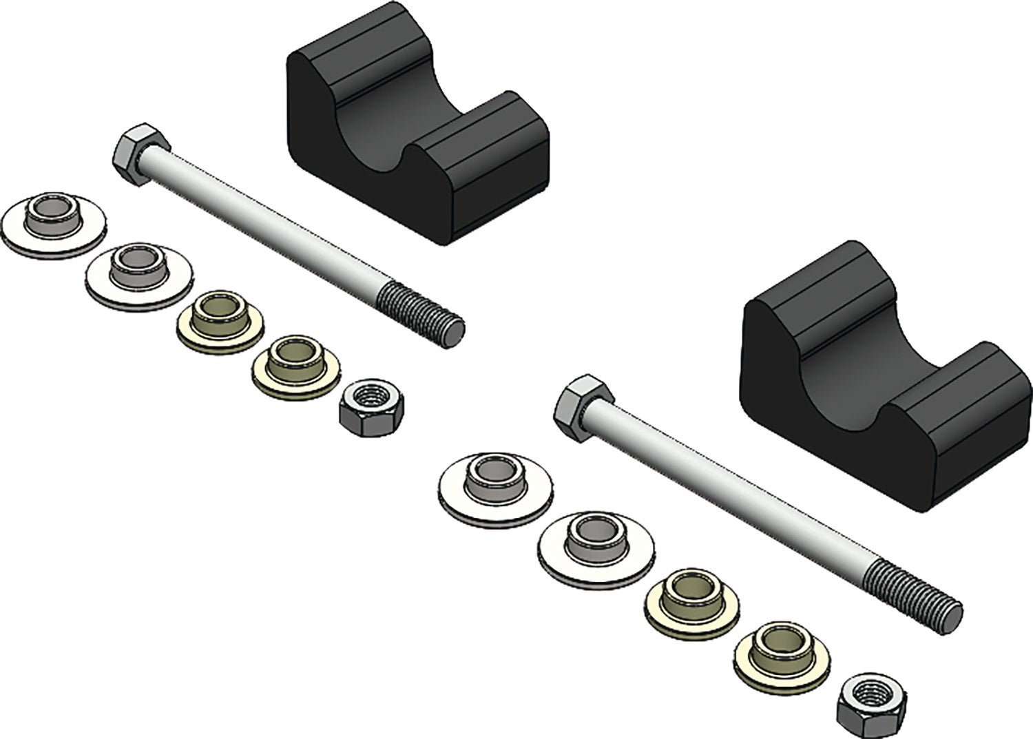 Pr /Sly Dog Mount Kit A/C Hcr /10mm
