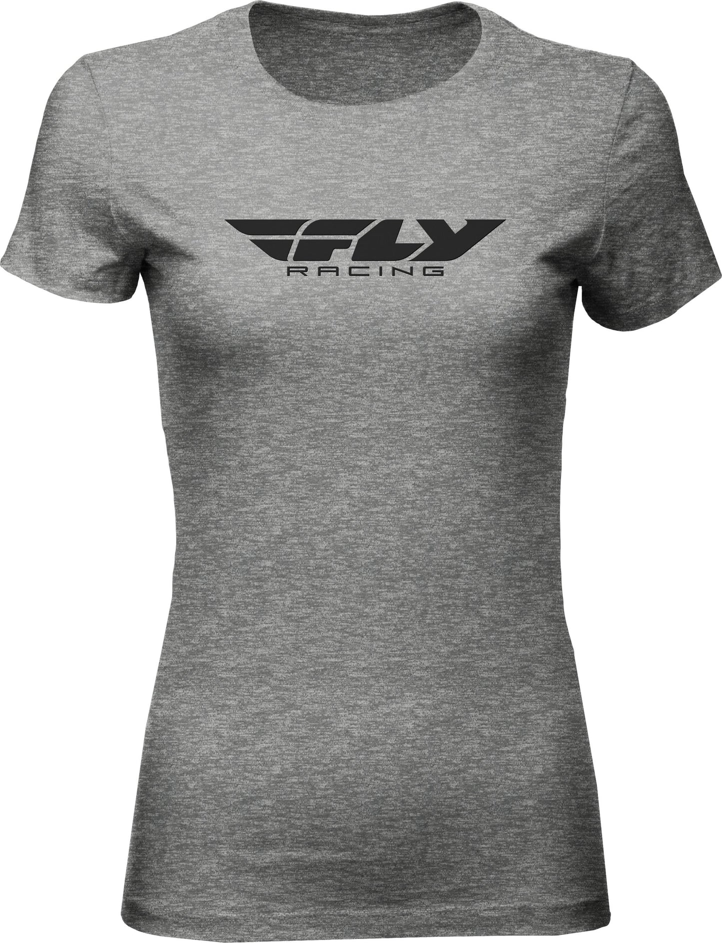 Women's Fly Corporate Tee Dark Grey Heather 2x