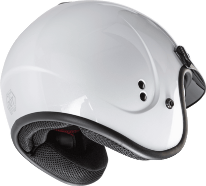 Gm 32 Open Face Helmet Pearl White Md