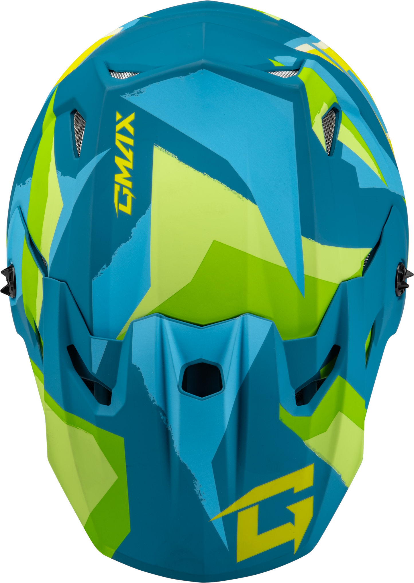 Mx 96 Splinter Helmet Matte Blue/Green 2x