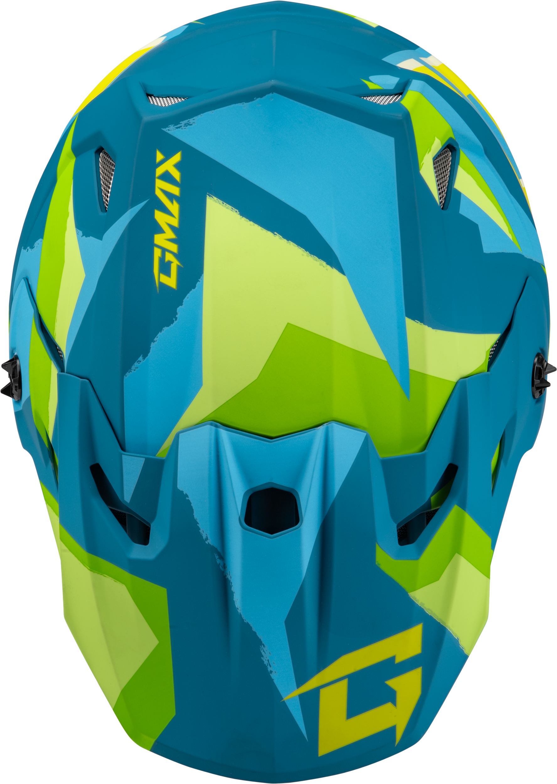 Mx 96 Splinter Helmet Matte Blue/Green Xl