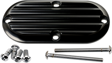 JOKER MACHINE Inspection Cover - Black - Finned 06-95-1